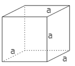 Όγκος του κύβου - Volume of a cube. Μαθηματικός τύπος